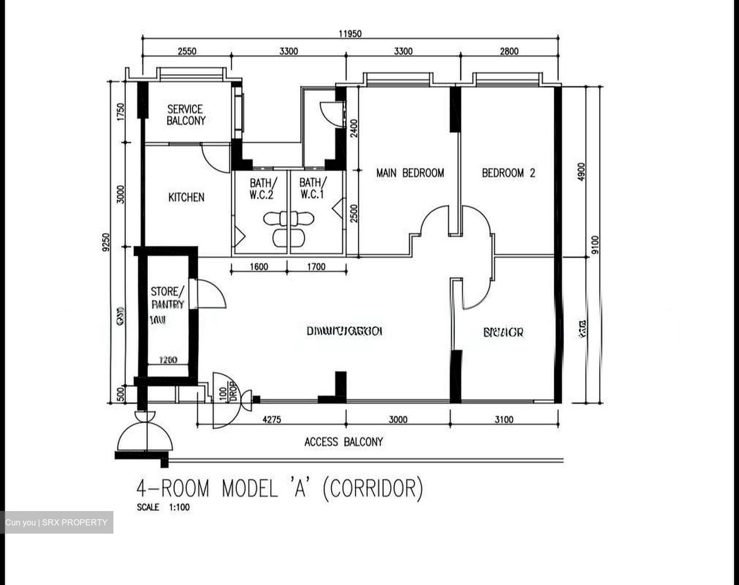 Blk 316 Sembawang Vista (Sembawang), HDB 4 Rooms #557962181